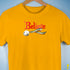 Believe Queer Pride Flag Jingle Bell Premium Unisex T-Shirt - Gold